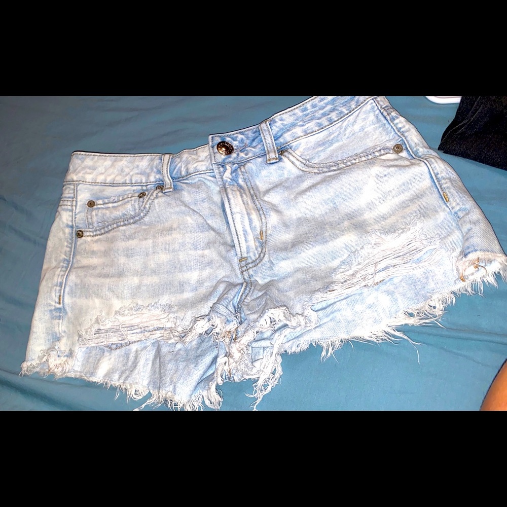American eagle jean shorts size 6